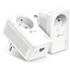 Image de Adaptateur CPL - TP-LINK - TL-PA7019P KIT - Prise électrique intégrée - 1000 Mbps - Blanc