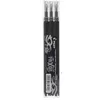 Image de Recharge Stylo Frixion - FRIXION - Lot de 3 - Encre Gel - Pointe Moyenne - Effaçable