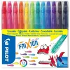 Image de Feutres de coloriage effaçable PILOT Frixion Colors x12 - Coloris assortis