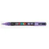Image de Marqueur - POSCA - PC3ML - Violet Pailleté - Pointe fine - Opaque