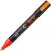 Image de Marqueur - POSCA - PC5M - Orange Fluo - Pointe Conique Moyenne - Opaque