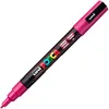 Image de Marqueur à Pigment - UNIBALL - POSCA PC-3M - Fuchsia - Pointe Ronde 15 mm - Opaque - Indélébile
