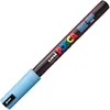 Image de Marqueur Posca PC-1MR bleu glacier pointe extra-fine calibrée
