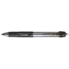 Image de Stylo bille rétractable - UNIBALL - POWER TANK SN-220 - Noir - Rechargeable - 0 7 mm