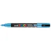Image de Marqueur peinture - POSCA - Pointe Conique Fine - Couleur Bleu Clair - Largeur de Trait 09-13 mm