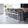Image de Table En Métal Design Avec Plateau En Frêne Pour Un Rangement Élégant