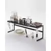 Image de Étagère Extensible En Métal Pour Évier Et Cuisinière