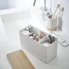 Image de Boîte De Rangement En Métal Et Bois Pour Sanitaires