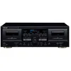 Image de TEAC W-1200 - Lecteur de cassette à deux platines - Noir - 30-1500 Hz - 63 mm - 22 W