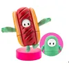 Image de Figurine - KOTOBUKIYA - Fall Guys : Ultimate Knockout - 8 cm - Mint Chocolate / Hot Dog Skin