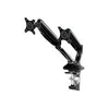 Image de Iiyama DS3002C-B1 kit de montage - bras reglable - pour 2 moniteurs - noir