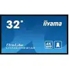 Image de 31,5', Full Hd, 1920x1080, Dalle Ips, 24/7 Haut-parleurs, 1xvga, 3xhdmi, 1xdvi, 1xdispalyport, 500cd/m², 1200:1 Contrast