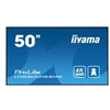 Image de iiyama ProLite LH5060UHS-B1AG 50 Classe (49.5 visualisable) ecran LCD retro-eclaire par LED - 4K - pour signalisation numerique