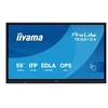 Image de iiyama ProLite TE5513A-B1AG 55 ecran LCD retro-eclaire par LED - 4K - pour signaletique numerique / communication interactive