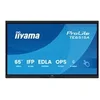 Image de iiyama ProLite TE6515A-B1AG 65 Classe (64.5 visualisable) ecran LCD retro-eclaire par LED - 4K - pour signaletique numerique / communication interactive