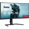 Image de Ecran Pc Gamer Incurvé - 34 - 180hz - Dalle Va - 0.4ms - Réglable En Hauteur - G-master Red Eagle