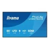 Image de iiyama ProLite LH8675UHS-B2AG 86 Classe (85.6 visualisable) ecran LCD retro-eclaire par LED - 4K - pour signalisation numerique