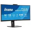 Image de Ecran pc iiyama prolite xcb3497wqsnph-b1 ultra large 34'' incurvé xcb3497wqsnph-b1