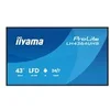 Image de iiyama ProLite LH4364UHS-B1AG 43 Classe (42.5 visualisable) ecran LCD retro-eclaire par LED - 4K - pour signalisation numerique