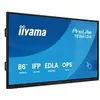 Image de iiyama ProLite 86 ecran LCD retro-eclaire par LED - 4K - pour signaletique numerique / communication interactive