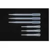Image de Pipettes dosage peintures - TAMIYA - 87124 - 3 longues - 3 courtes
