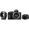 Image de Nikon Z 50 + 16-50mm + Ftz Adapter Milc 20,9 Mp Cmos 5568 X 3712 Pixels Noir