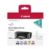 Image de Canon Pgi-72 Multipack Cartouches Encre Mat Noir Cyan Magenta Jaune Rouge 14 Ml Canon