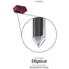 Image de Stylus de remplacement - AUDIO-TECHNICA - ATN95EX - Diamant elliptique - Rouge - Accessoire audio