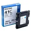 Image de Cartouche Encre Ricoh Gc41 Hc Cyan Rendement Standard 2200 Pages