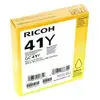 Image de Cartouche D'encre Gel Originale Ricoh Gc41y Jaune 405764 2200 Pages 1 Pièce