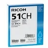 Image de Ricoh GC 51CH - a rendement eleve - cyan - original - cartouche d'encre