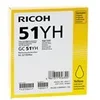 Image de Ricoh GC 51YH - a rendement eleve - jaune - original - cartouche d'encre