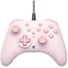 Image de Manette de jeu - Nintendo Switch et Switch 2 - Filaire - Rose - Horipad Turbo - Boutons programmables - Hori