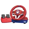 Image de Volant de course - HORI - Mario Kart World Racing Wheel Pro Mini - Bouton C - Pédales - Nintendo Switch 2