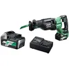 Image de Scie sabre pendulaire sans-fil HIKOKI CR36DAWGZ - 36V 2.5Ah - Multivolt - Moteur Brushless