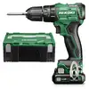 Image de Perceuse-visseuse à percussion brushlesss 12v 2x 4ah - hikoki - dv12ddwhz - 38 nm 2 batteries + chargeur + hitcase ii DV12DDWHZ