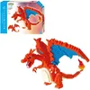Image de Figurine Pokémon Dracaufeu (charizard) - Bandai - Figurine En Briques 860 Pieces - Kit Construction - Nbpm80