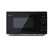 Image de Four à micro-ondes sharp yc-ms02e-b surface plane 20 l 800 w noir