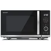 Image de Sharp Yc-qs204ae-b Micro-onde Noir, Acier Inoxydable Micro-onde Simple Comptoir 20 L 800 W