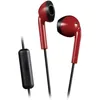Image de JVC HA-F19M-RB-E rouge noir Ecouteur Intra-auriculaire microphone et télécommande Anti-transpiration
