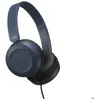 Image de Casque supra-aural - JVC - HA-S31M - Filaire - Bleu - Télécommande intégrée