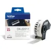 Image de Ruban continu Brother DK22211 - Technologie dimpression thermique directe - 29mm x 15m - Noir/blanc