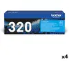 Image de Toner brother tn320c cyan (4 unités)