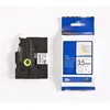 Image de Ruban Brother - Tzen201 - 3.5mm Noir Sur Fond Blan - Qt 1