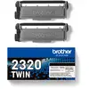Image de Brother TN-2320 - Noir Pack Duo