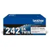 Image de Pack De 2 Toners Tn242bktwin Toner Noir 2x2500 Pages Brother