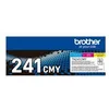 Image de Brother TN241CMY - pack de 3 - jaune, cyan, magenta - original - cartouche de toner
