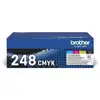 Image de Pack Toner Standard Tn248val Cyan Magenta Jaune Noir 4x1000 Pages