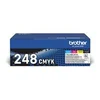 Image de Brother TN248VAL Multipack - pack de 4 - noir, jaune, cyan, magenta - original - cartouche de toner