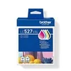 Image de Brother LC527 Value Pack - pack de 4 - noir, jaune, cyan, magenta - original - cartouche d'encre